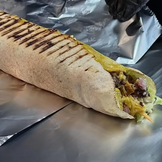 Rollo de pollo de A Jalar, kebab artesanal en Málaga